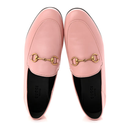 Gucci Lambskin Womens Brixton Horsebit Loafers 37 Perfect Pink 5 of 9