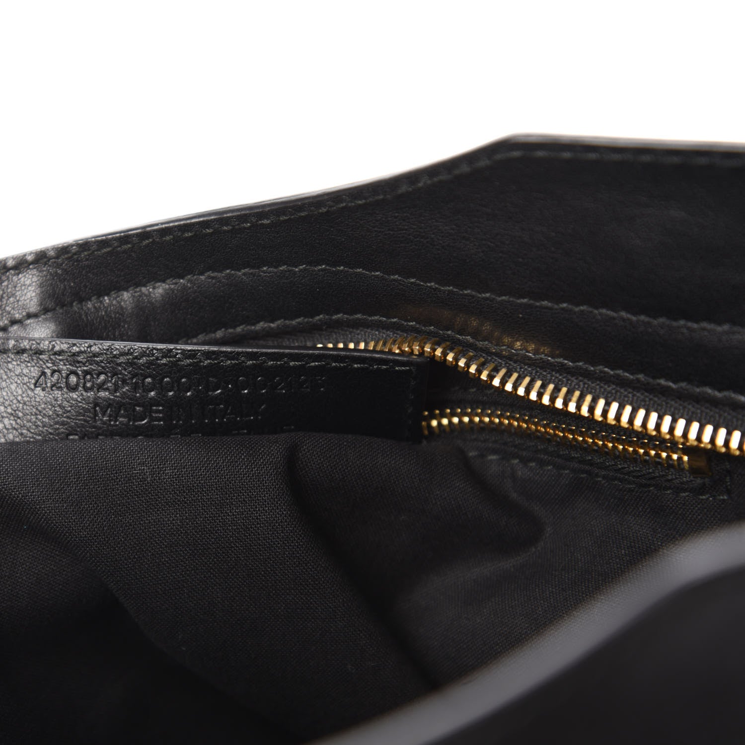Balenciaga Veau Amp Plate Gold Hardware City Black 9 of 10