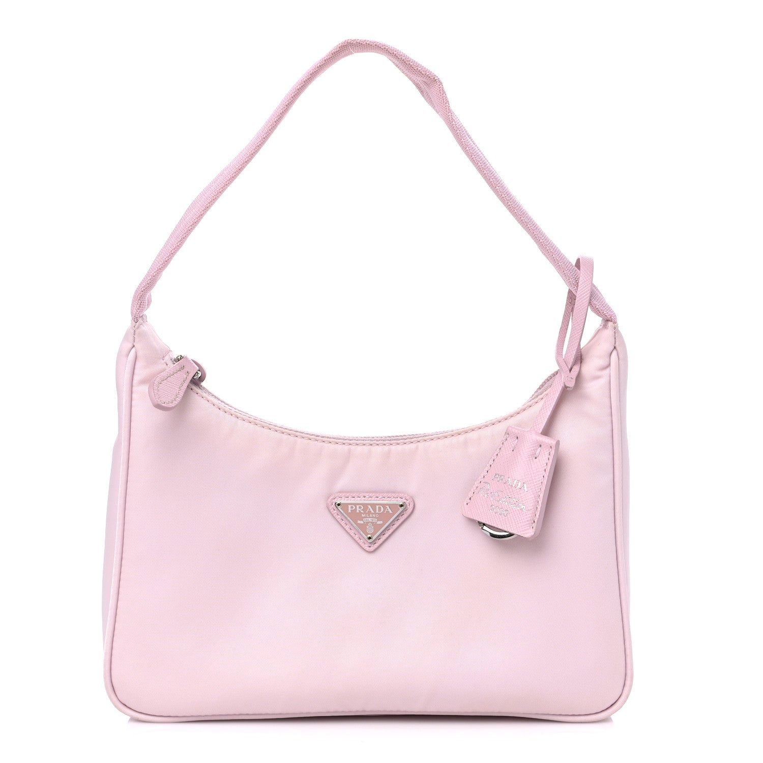 Prada Tessuto Nylon Saffiano Re-Edition 2000 Bag Alabastro 1 of 9