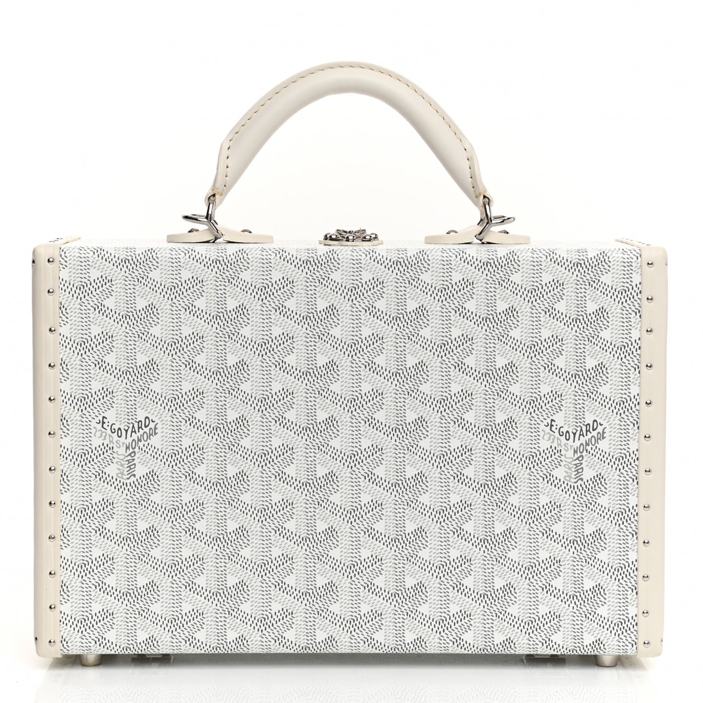 Goyardine Grand Hotel Trunk White
