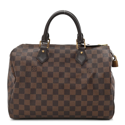 Louis Vuitton Damier Ebene Speedy 30 1 of 11