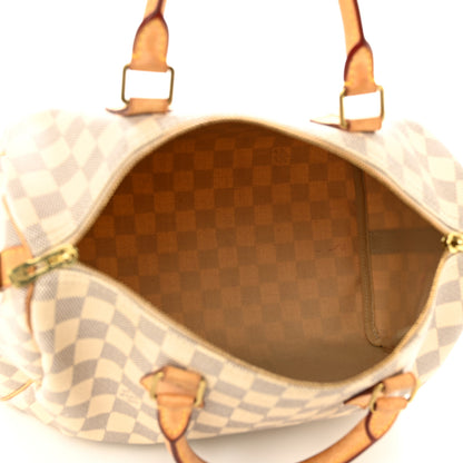 Louis Vuitton Damier Azur Speedy Bandouliere 30 5 of 17
