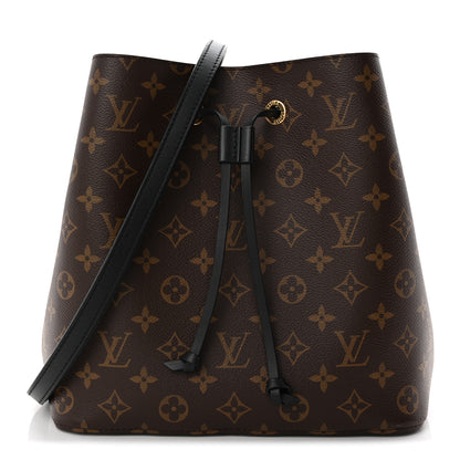 Louis Vuitton Monogram Neonoe MM Black 1 of 9