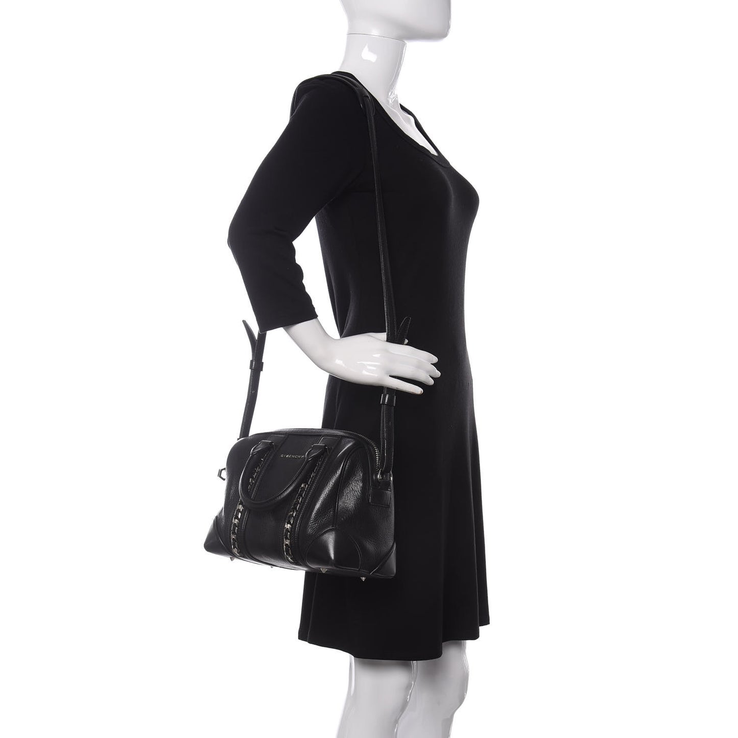 Sugar Goatskin Mini Chain Animation Lucrezia Black