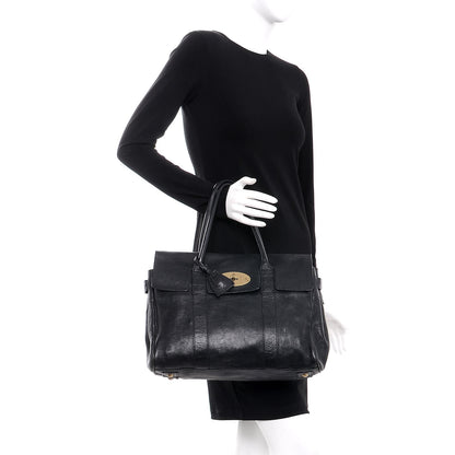 Mulberry Classic Grain Calfskin Bayswater Black 2 of 15