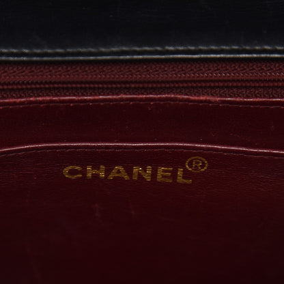 Chanel Lambskin Quilted XL Jumbo Single Flap Black 7 of 11