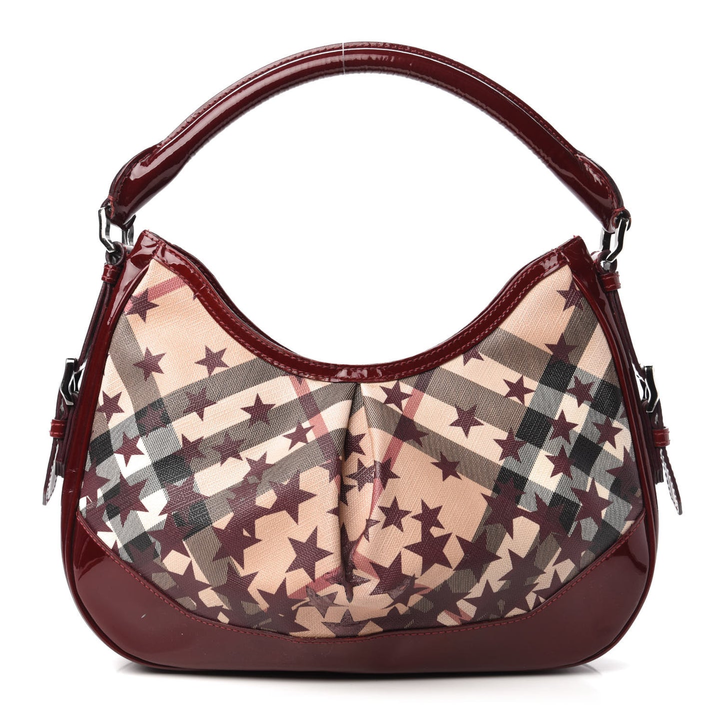 Patent Supernova Check Stars Small Hernville Hobo Berry Red