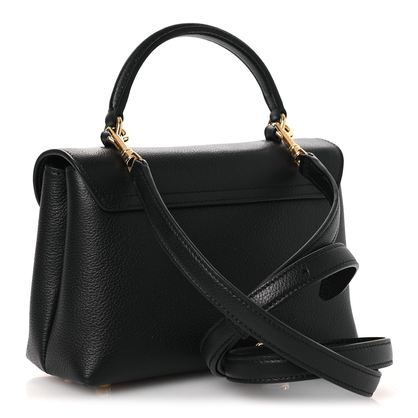 Supple Grained Calfskin Teen Nino Black