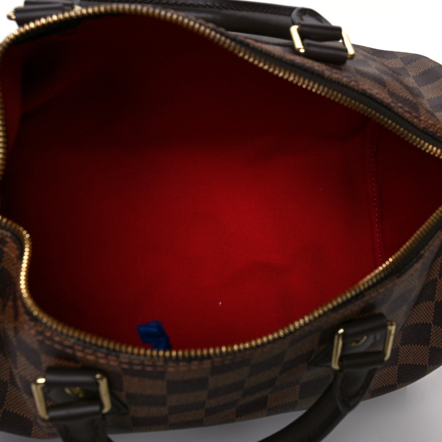 Louis Vuitton Damier Ebene Speedy Bandouliere 30 6 of 11