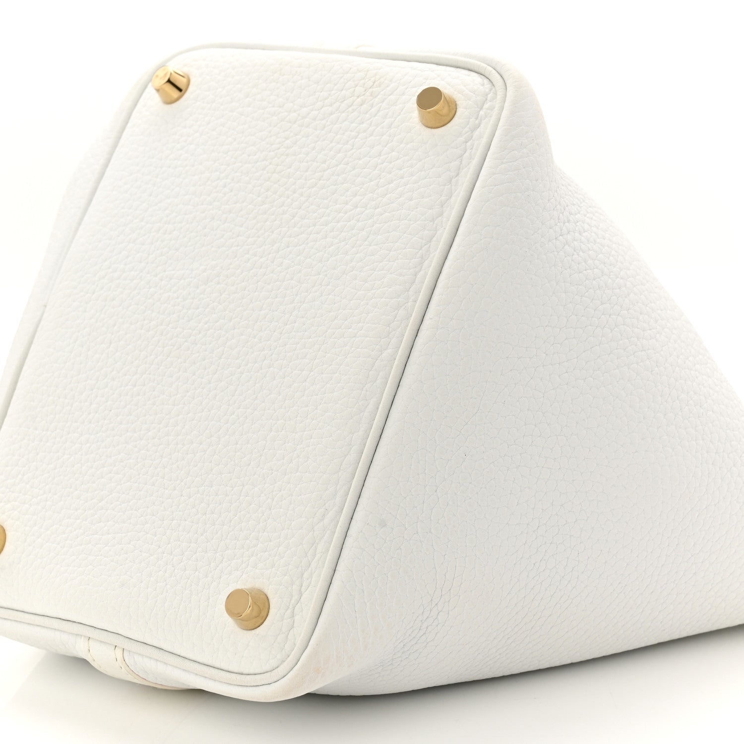Hermes Taurillon Clemence Picotin Lock 18 PM White 10 of 10