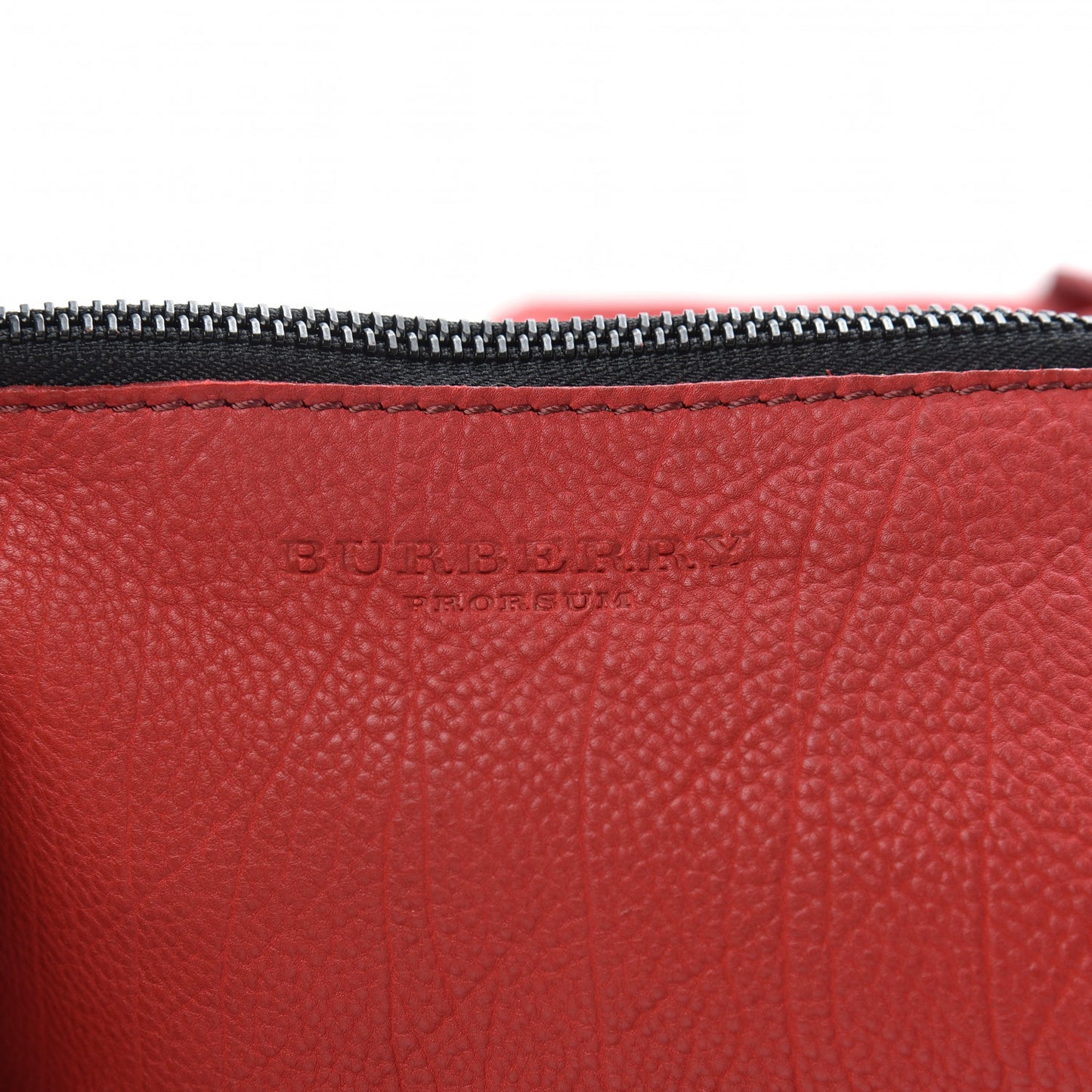 Prorsum Calfskin Drawstring Baby Duffle Red