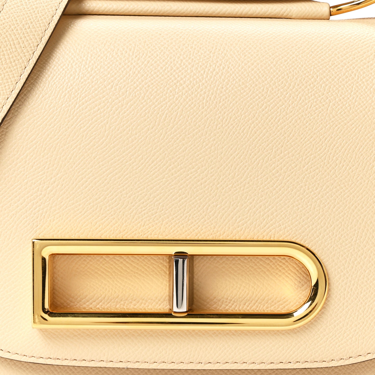 Alpina Calfskin Lingot Crossbody Dune