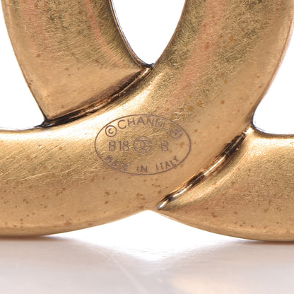 Chanel Metal CC Brooch Gold 4 of 5