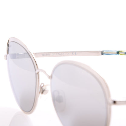 Chanel Round Spring Sunglasses 4206 Silver 6 of 10