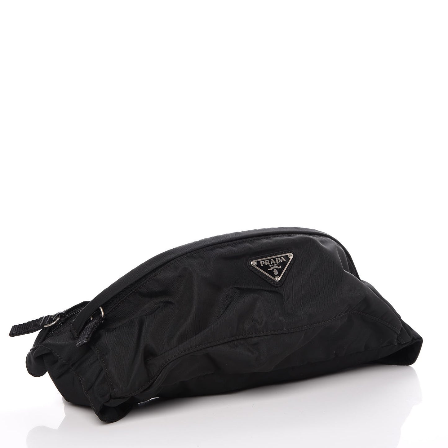 Tessuto Nylon Montagna Belt Bag Black