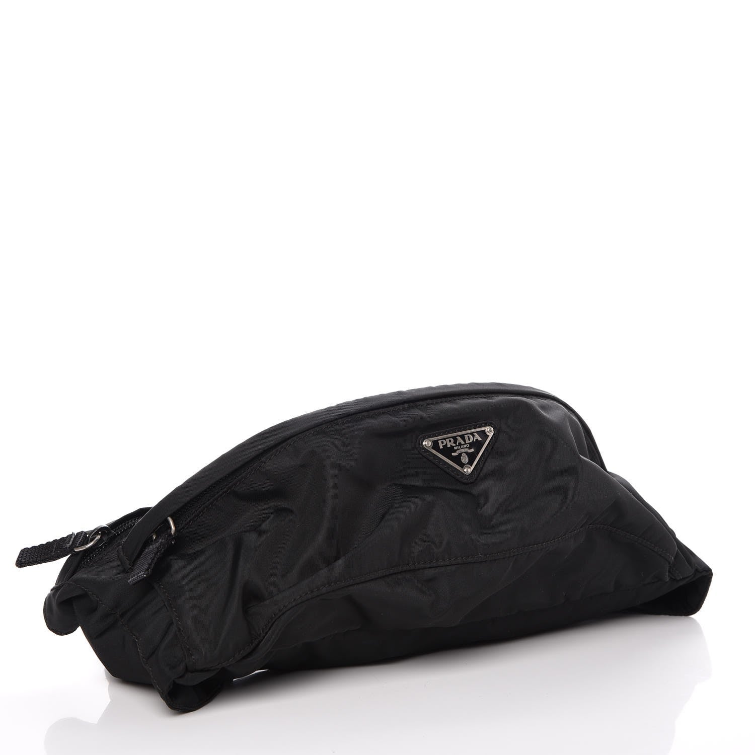 Prada Tessuto Nylon Montagna Belt Bag Black 4 of 8
