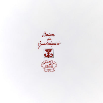 Hermes Porcelain Balcon du Guadalquivir Square Plate 3 of 3