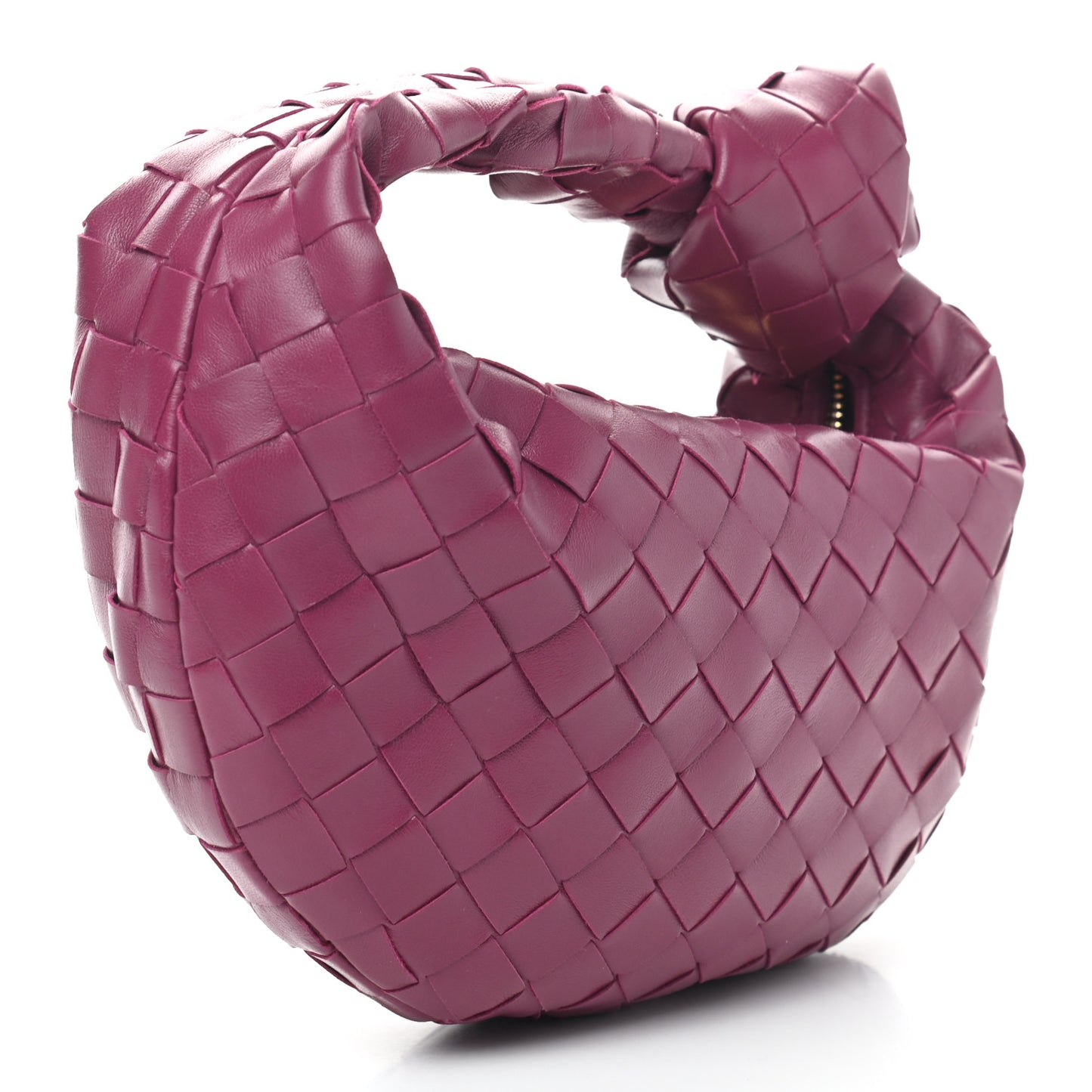 Nappa Intrecciato Mini Jodie Cinnabar