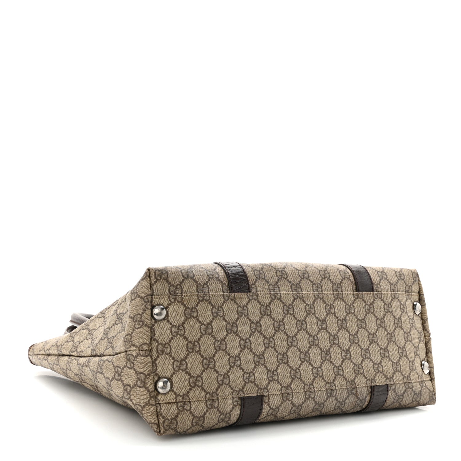 Gucci GG Plus Monogram Medium Joy Tote Dark Brown 4 of 10