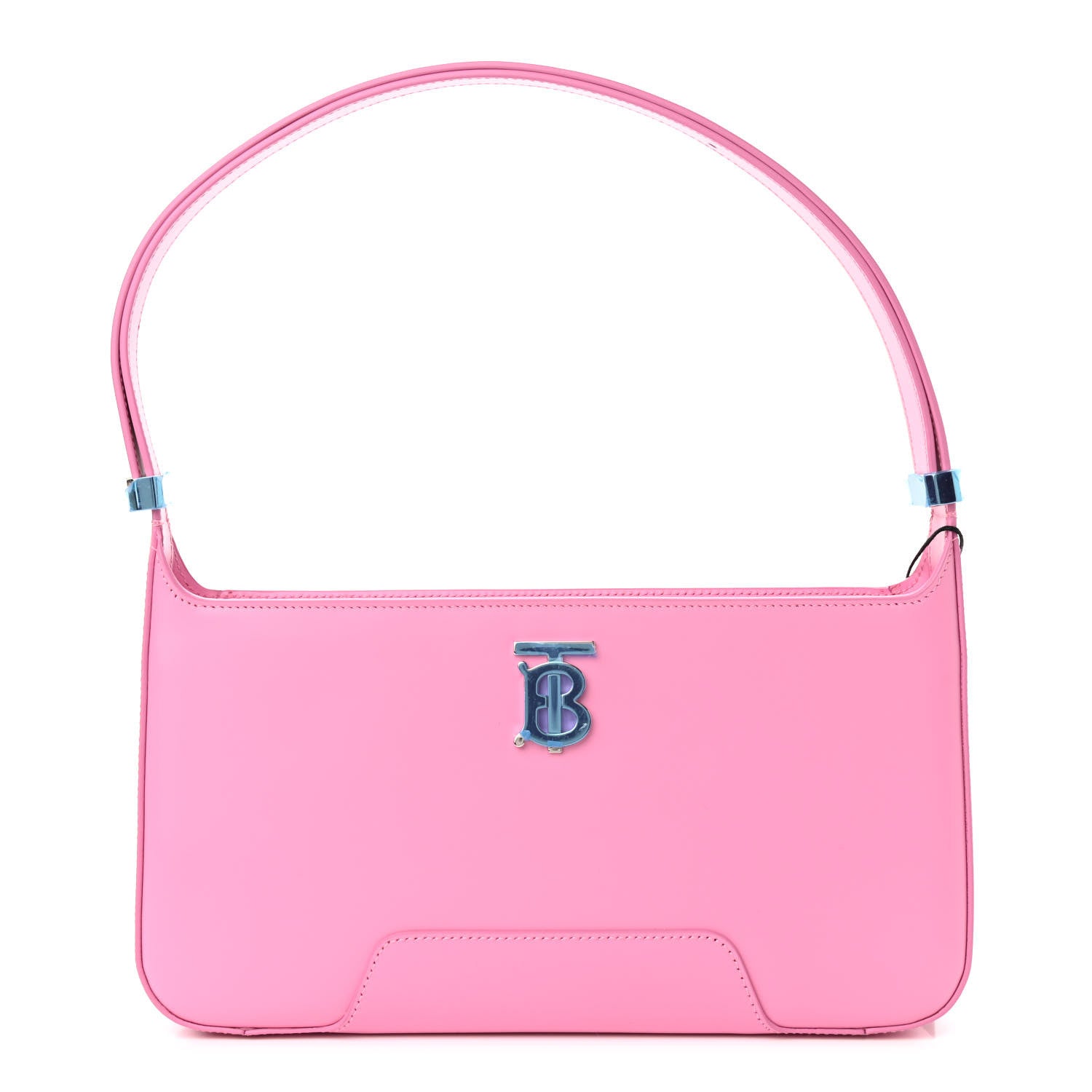 Burberry Smooth Calfskin TB Shoulder Bag Primrose Pink 1 of 8