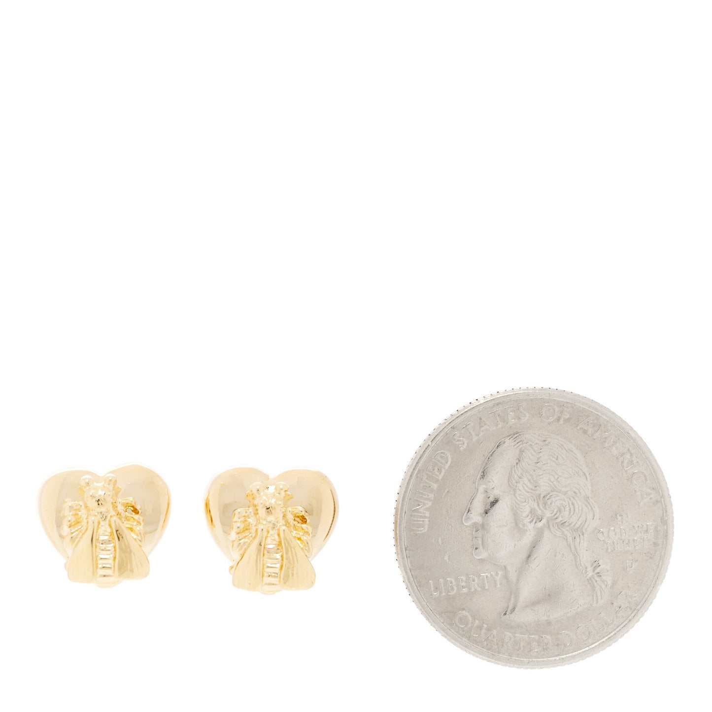 18K Yellow Gold Le Marche Des Merveilles Bee Motif Earrings