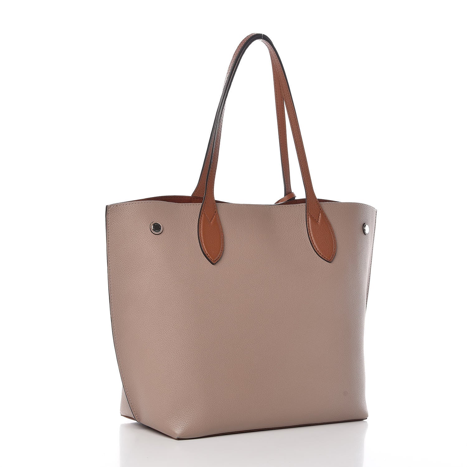 Louis Vuitton Calfskin Lockme Go Tote Vison 3 of 6