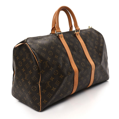 Louis Vuitton Monogram Keepall 45 2 of 9