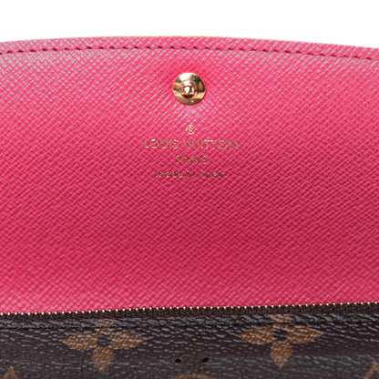 Louis Vuitton Monogram Bloom Flower Emilie Wallet 6 of 14