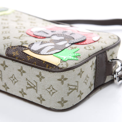 Louis Vuitton Mini Monogram Conte de Fees Mushroom Pochette Kaki 8 of 10