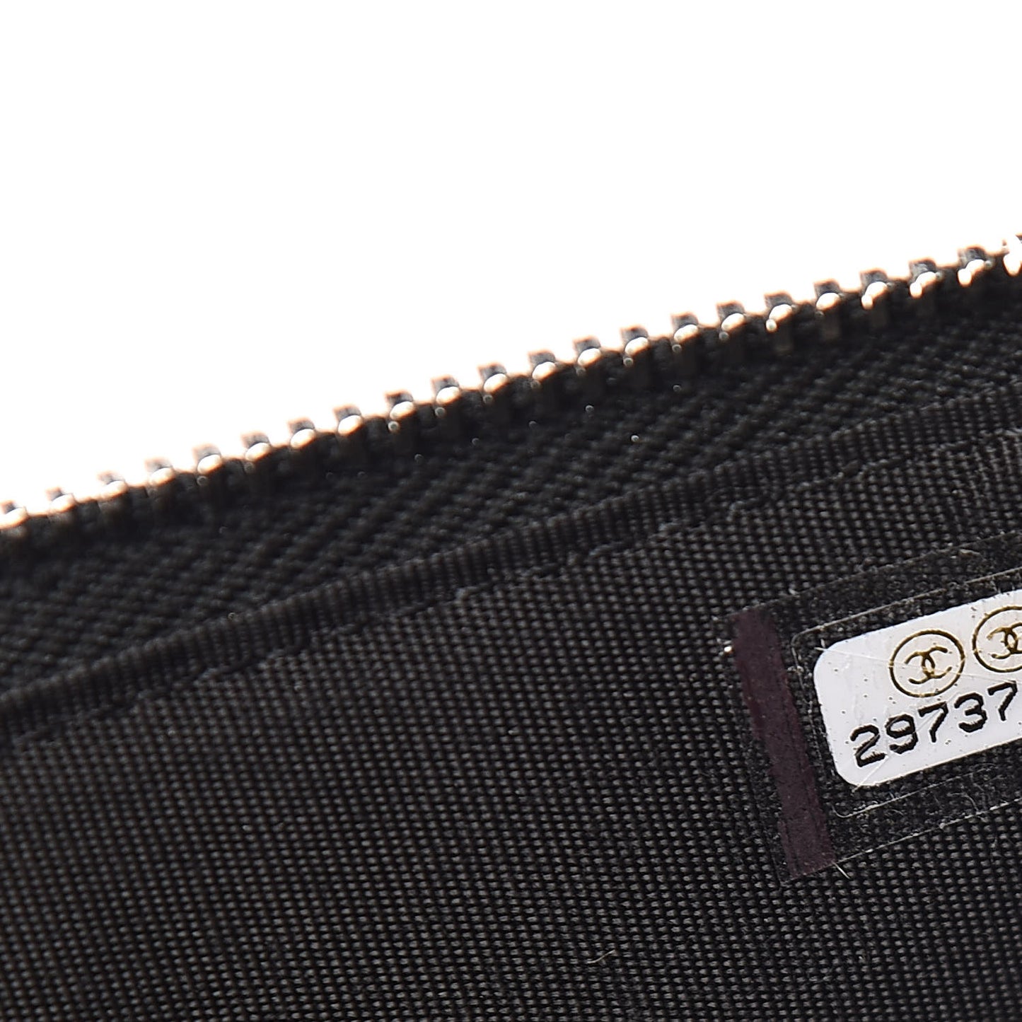 Caviar Quilted Classic Flat Wallet Pouch So Black