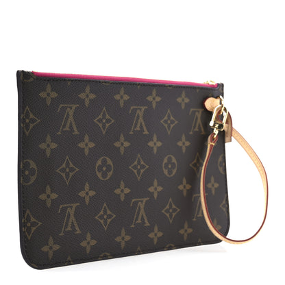 Louis Vuitton Monogram Neverfull MM GM Pochette Pivoine 3 of 6