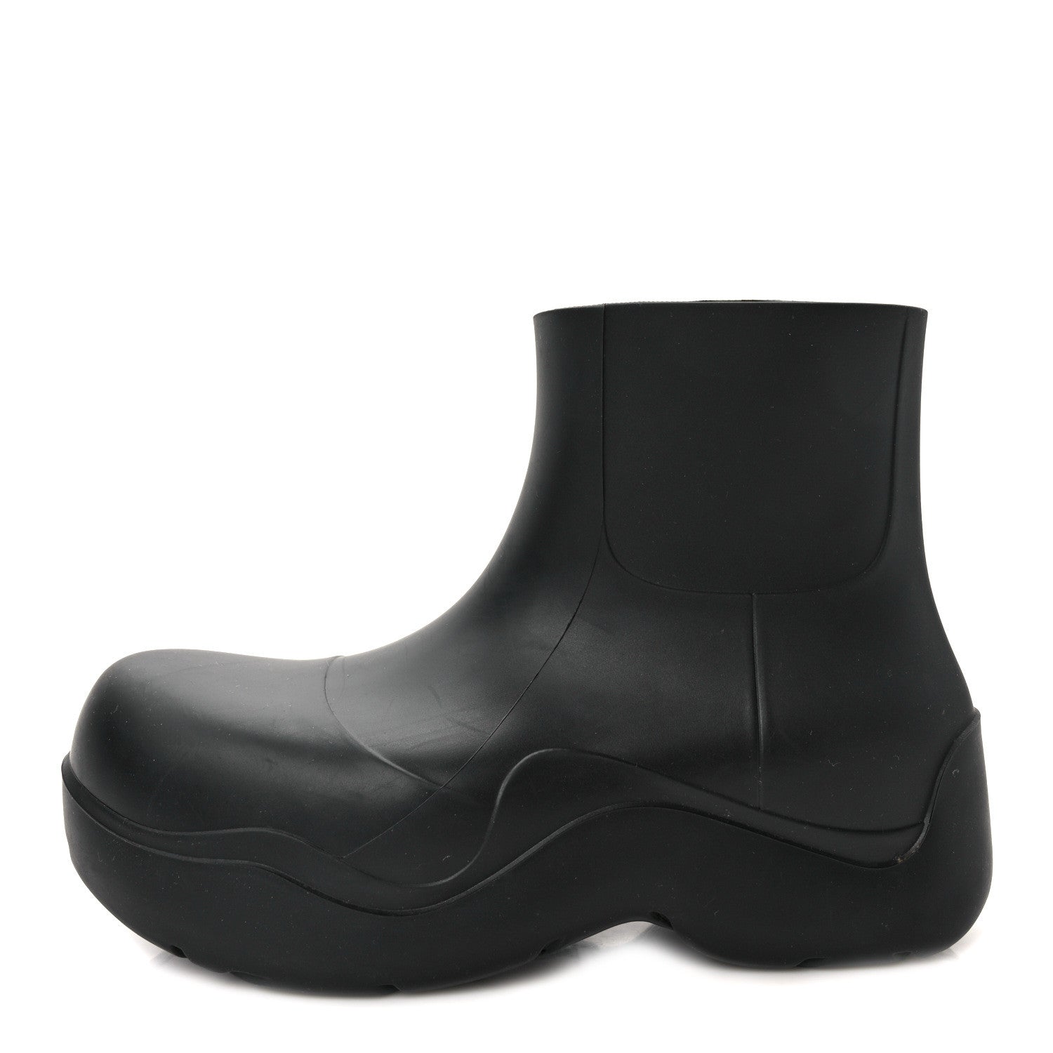 Bottega Veneta Rubber Puddle Ankle Boots 37 Black 1 of 9
