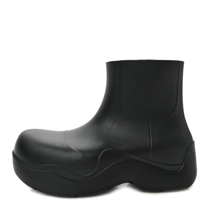 Bottega Veneta Rubber Puddle Ankle Boots 37 Black 1 of 9