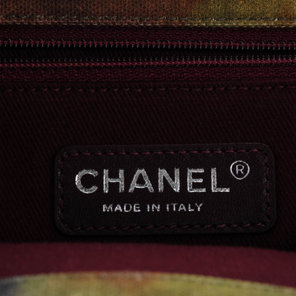 Chanel Washed Toile Large Graffiti On The Pavements Messenger Khaki Multicolor 6 of 7