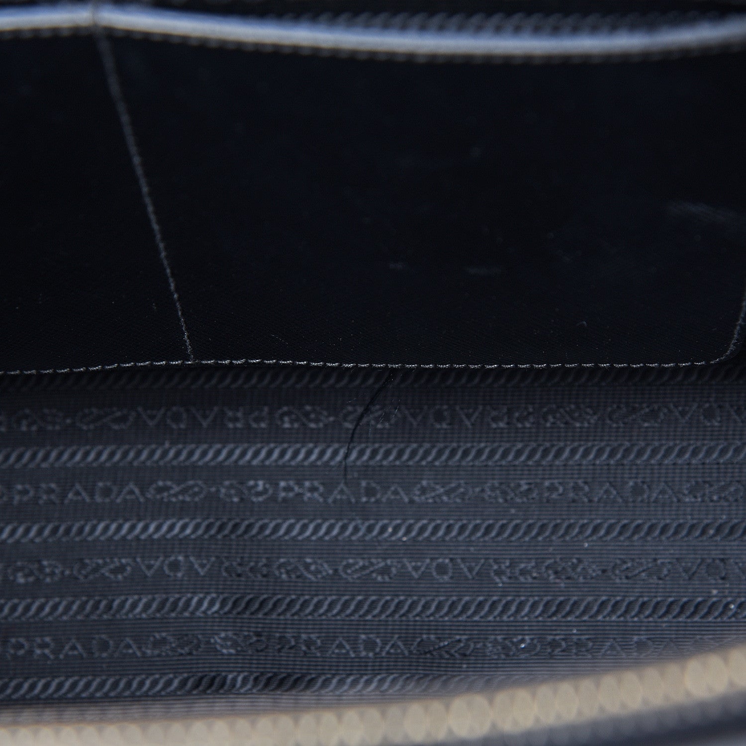 Prada Saffiano Medium Galleria Double Zip Tote Black 9 of 9