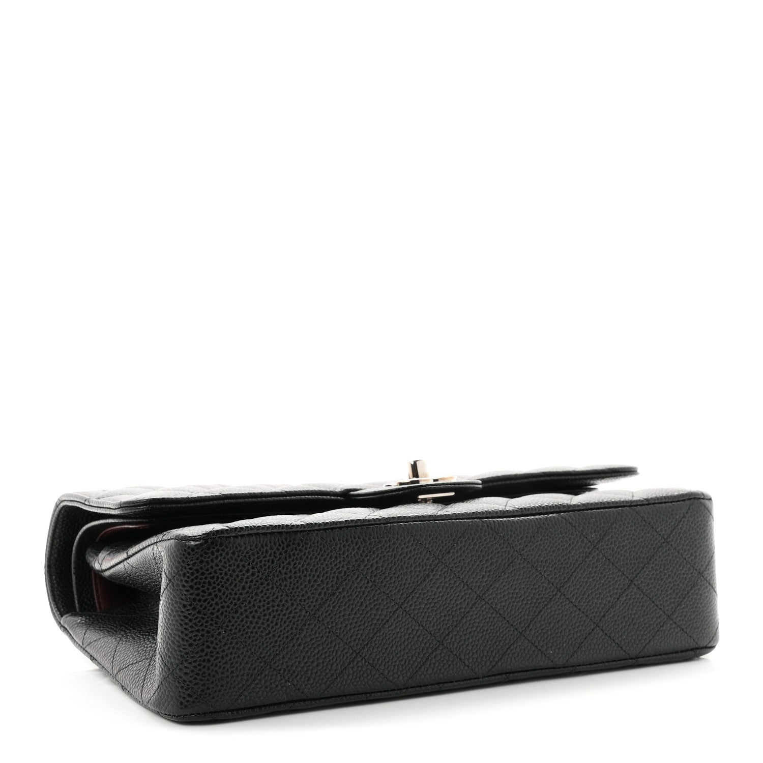 Chanel Caviar Quilted Medium Double Flap Black 4 of 11