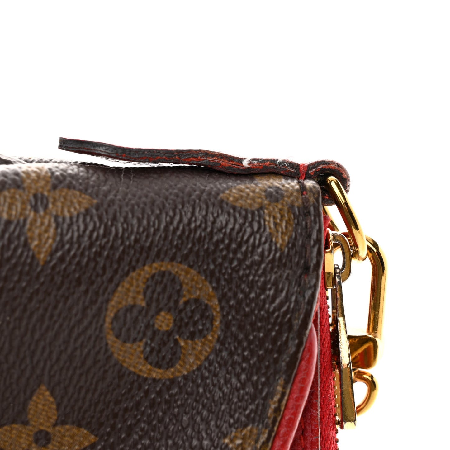 Monogram Pallas Clutch Cherry