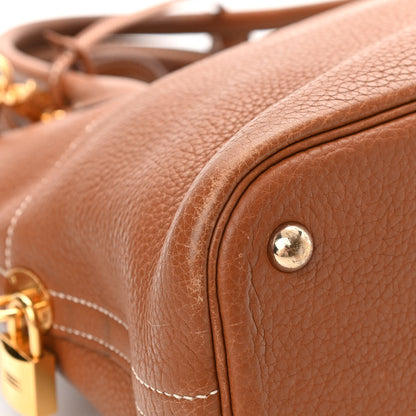 Hermes Taurillon Clemence Bolide 31 Gold 9 of 22