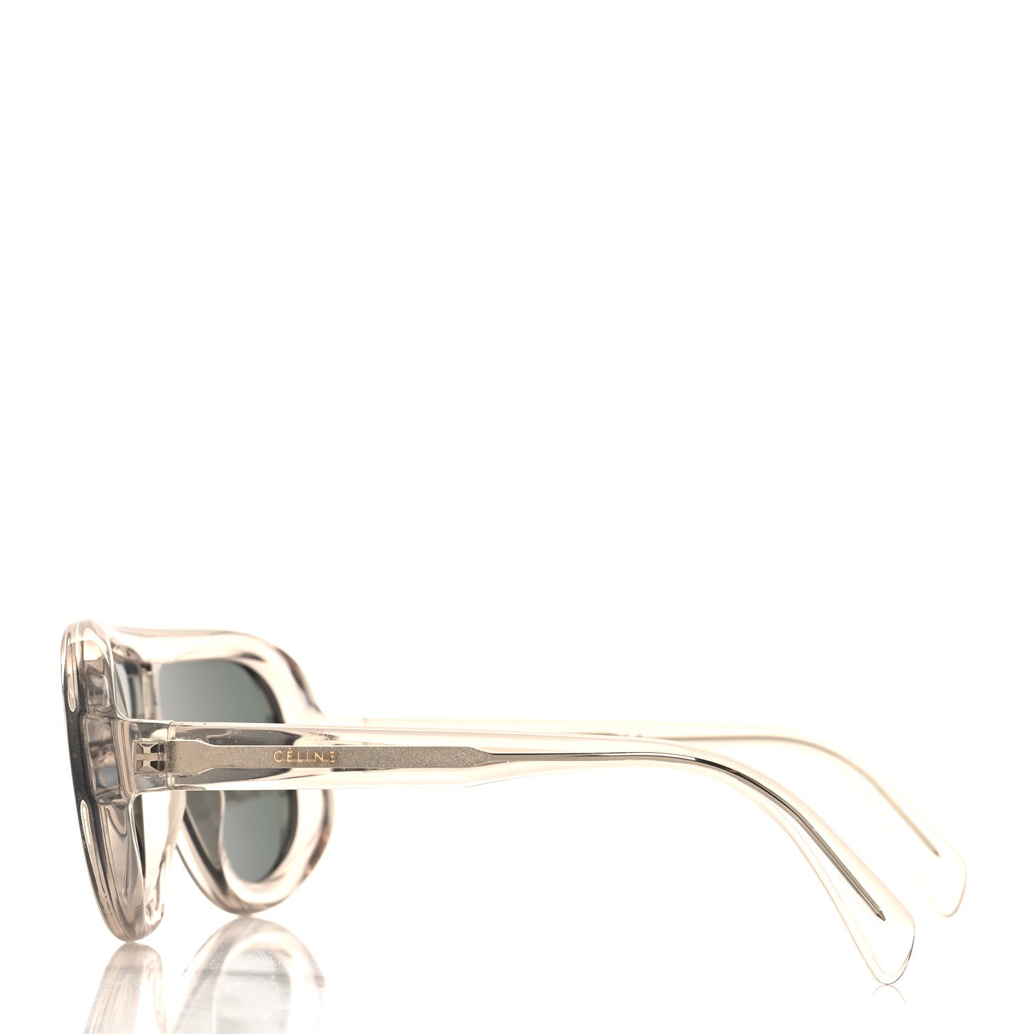 Celine Shield Sunglasses CL 400211 Brown 3 of 6