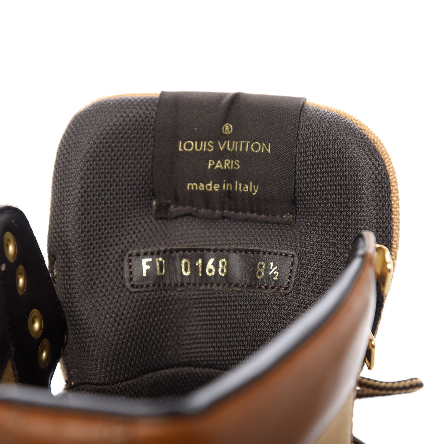Louis Vuitton Calfskin Oberkampf Ankle Boots 8.5 Cognac 9 of 10