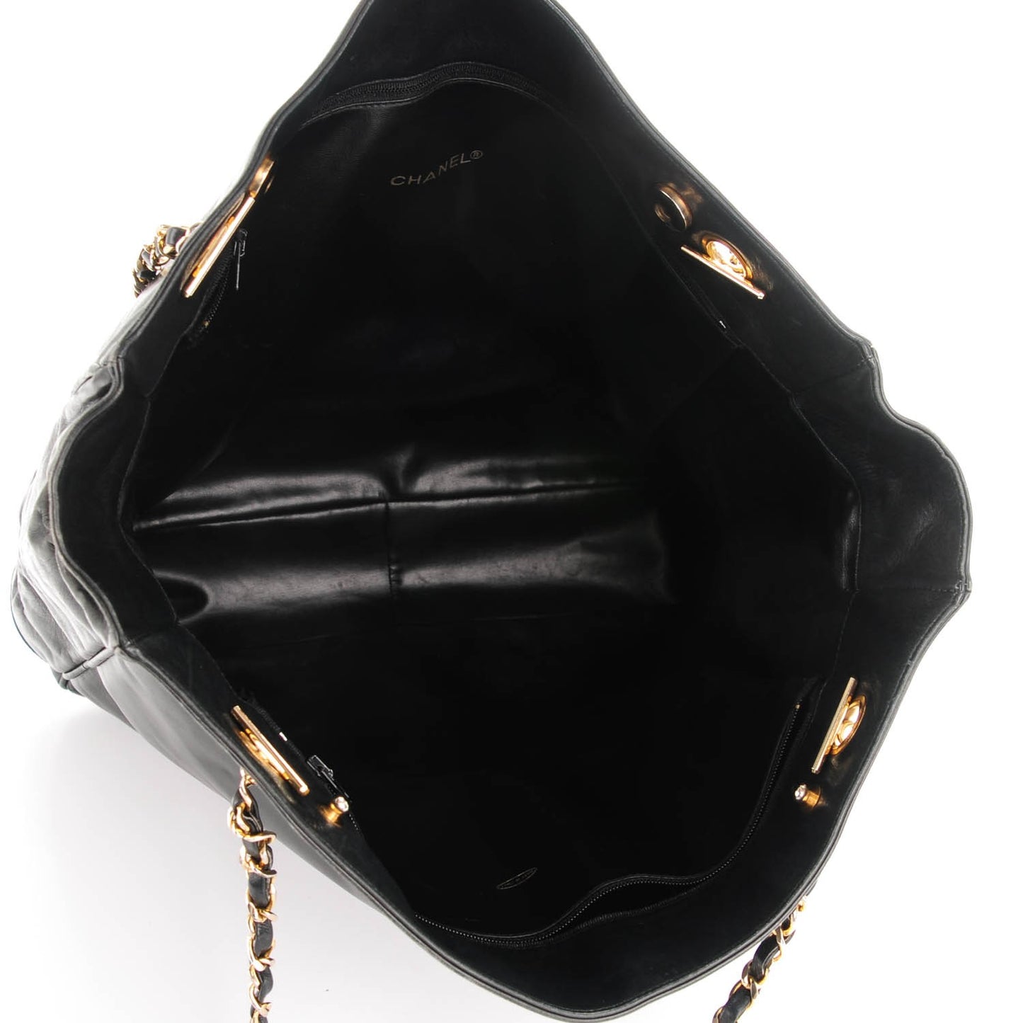Lambskin Shopping Tote