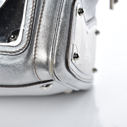 Gucci Metallic Calfskin Romy Boston Silver 12 of 12