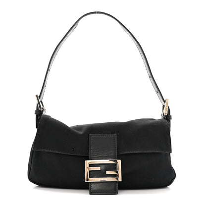 Fendi Neoprene Baguette Black 1 of 15