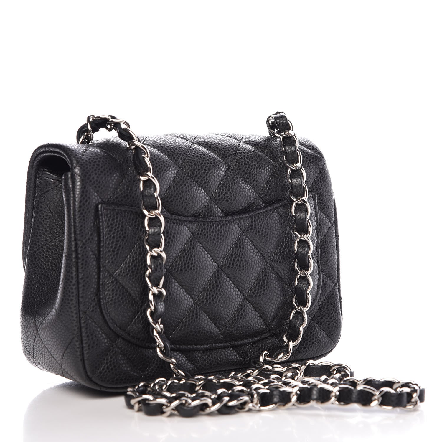 Chanel Caviar Quilted Mini Square Flap Black 3 of 11