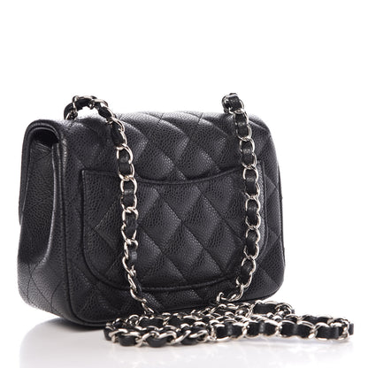 Chanel Caviar Quilted Mini Square Flap Black 3 of 11