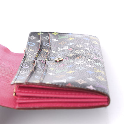 Louis Vuitton Monogram Multicolor Sarah Wallet Black Grenade 7 of 7