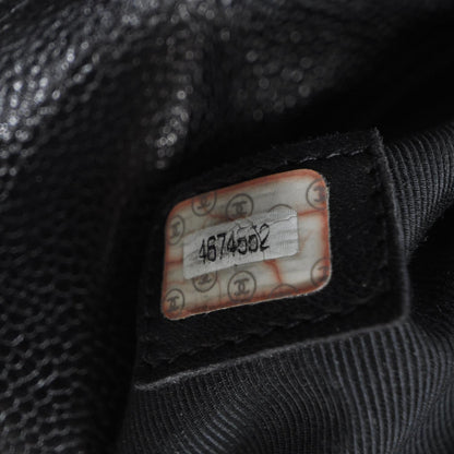 Chanel Caviar Flap Shoulder Bag Black SHW 10 of 10