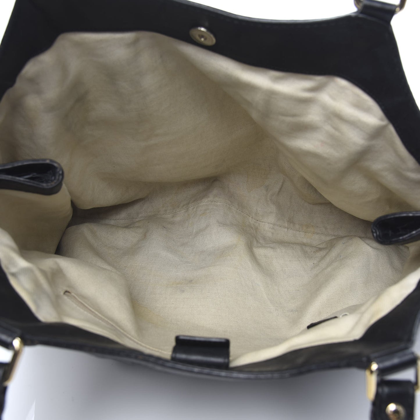 Guccissima Large Sukey Tote Black