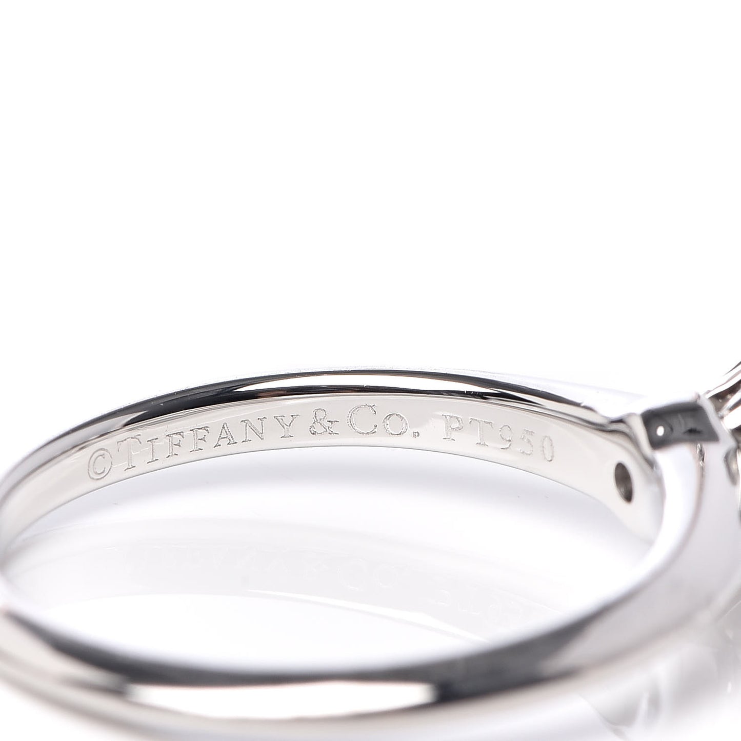 Platinum Diamond .38ct Engagement Ring 49 5