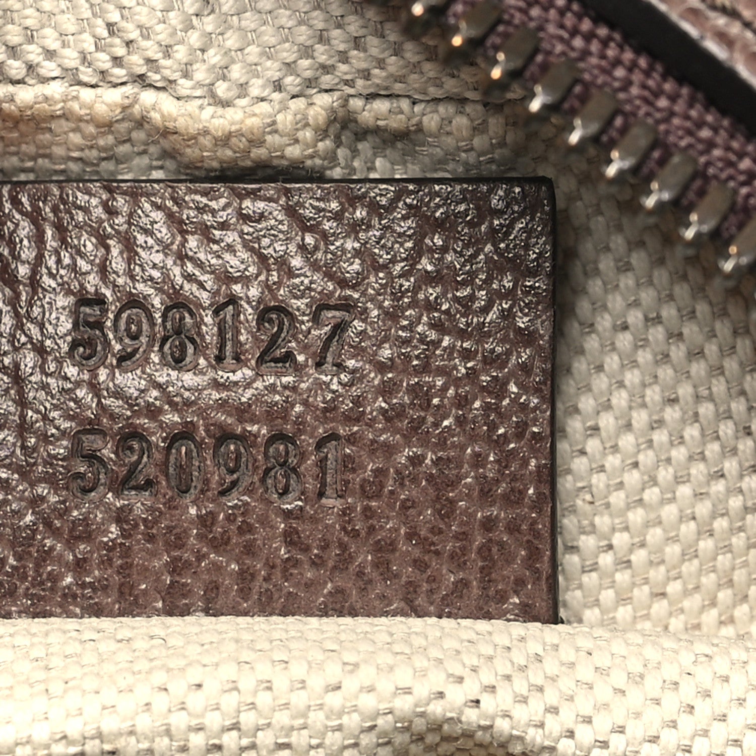 Gucci GG Supreme Monogram Web Mini Ophidia Messenger Brown 7 of 10